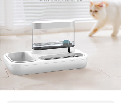 Pet Cat Bowl Dog for Cats Feeder Bowls Kitten Automatic Drinking Fountain