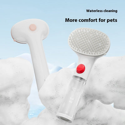 Brosse à vapeur 3 en 1 pour animaux de compagnie Peigne réglable de nettoyage pour animaux de compagnie