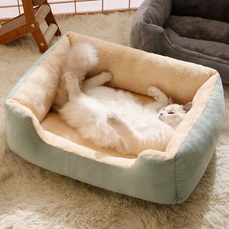 Bed For Pet Products Warm Cushions Kitten Goods Accessories Dog All Beds