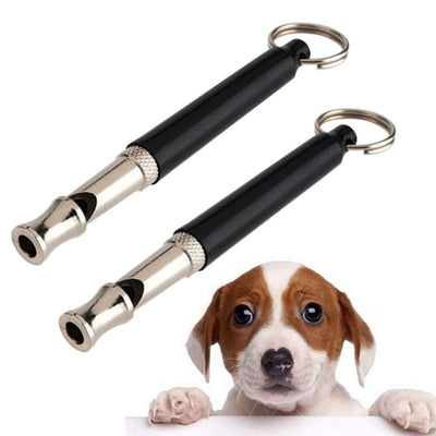 Pet Dog Cat Training Obedience Black Whistle Ultrasonic Sound Pitch