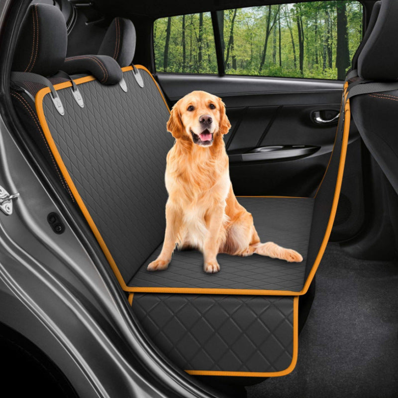 Dog Car Seat Cover View Mesh Pet Carrier Hammock Safety Protector