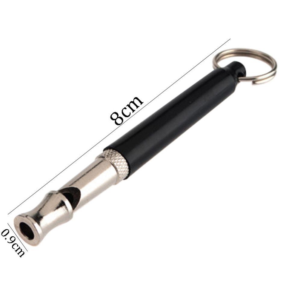 Pet Dog Cat Training Obedience Black Whistle Ultrasonic Sound Pitch