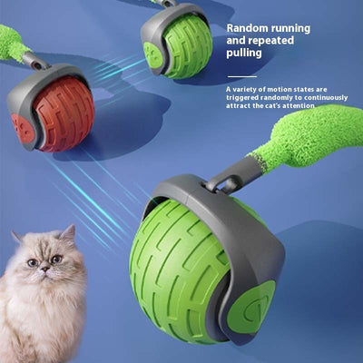 New Interactive Ball Auto Electric Rolling Ball Toys For Cat Kitty Pets