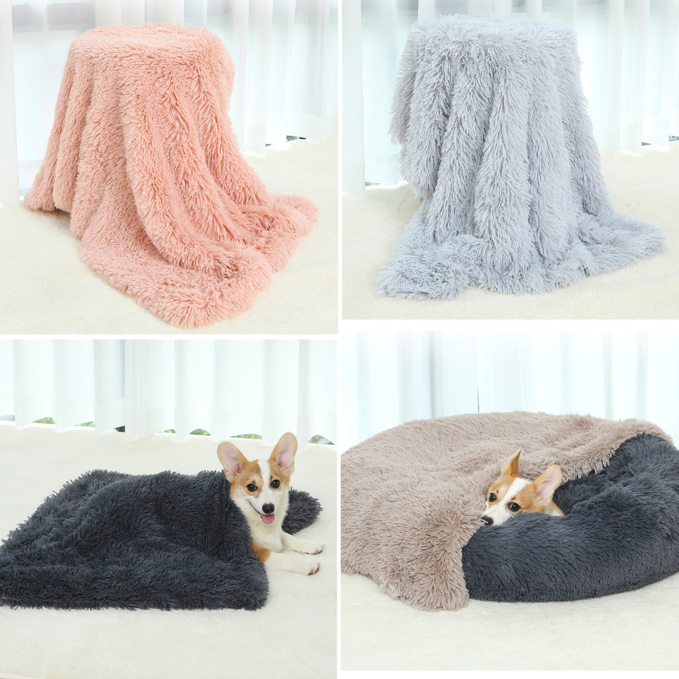 Couverture pour animaux de compagnie Lit pour chien Couverture thermique d'hiver pour chat