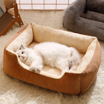 Bed For Pet Products Warm Cushions Kitten Goods Accessories Dog All Beds